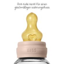 Bibs Round Latex Baby Bottle  Art.255414 Flow Blush Feeding bottle 120ml