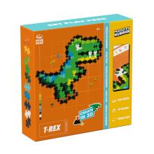 Plus Plus Puzzle by Numbers T-REX, 250 pcs