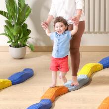WOOPIE Modular Balance Beam Sensory Path Round