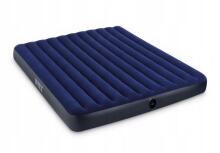 Inflatable Double Mattress 203x152 cm with Pillows Velour INTEX 64765