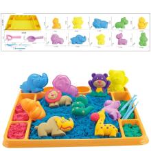 WOOPIE Kinetic Sand 1.2 kg XL ZOO Set with Molds