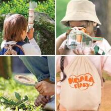 WOOPIE Explorer Set Binoculars Compass Insect Net Butterfly Flashlight