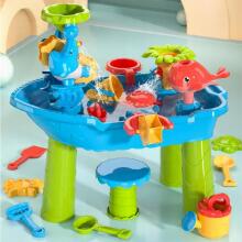 WOOPIE Water Table Pirate Ship with Chair 17 pcs