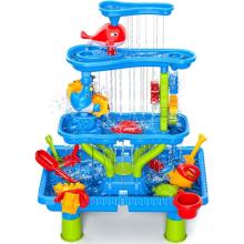 WOOPIE Water Table 4in1 Sandbox Waterfall XL 4-Level Dolphin