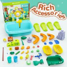 WOOPIE Water Table 4in1 Fishing Game Sink Water Slide Flower