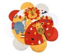MILLY MALLY 6145 TinyMini JL639-2B Educational Mat 2in1 Safari Flower
