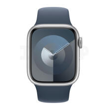 Apple Watch Series 9 41MM - Silver Prece no ekspozīcijas Garantija 2 gadi