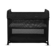 KINDERKRAFT travel baby cot MOON DREAM, black, KLMODR00BLK3000