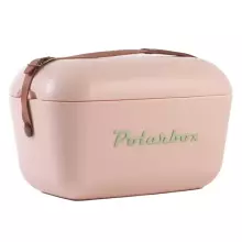 Polarbox Cool Box Retro Cooler Art.255940 Pop Yellow Camping Refrigerator 12L