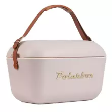 Polarbox Cool Box Retro Cooler Art.255940 Pop Yellow Camping Refrigerator 12L