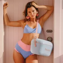 Polarbox Cool Box Retro Cooler Art.255944 Coral Camping refrigerator 20L