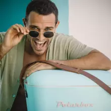 Polarbox Cool Box Retro Cooler Art.255944 Coral Camping refrigerator 20L