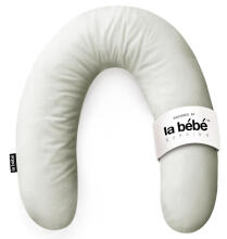 La Bebe™ Rich Maternity Pillow Art.255992 Light Grey Nursing Pillow 30x104 cm
