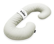 La Bebe™ Maternity Pillow Cotton Sì -Duo Art.255999 Light Grey Kokvilna audums. Daudzfunkcionāls spilvens/pakavs grūtniecēm, ar memory foam