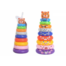 Lean Toys Tiger Art.28093 Developing pyramid
