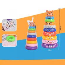 Lean Toys Tiger Art.28093 Developing pyramid