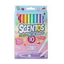 SCENTOS ST 20111 Scented Markers - PASTEL 10 pcs