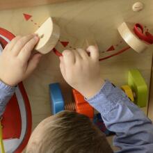 MASTERKIDZ Educational Board - Manual Dexterity Lacing Montessori
