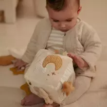 Little Dutch Soft Activity Cube Natural Newborn Art.8409
