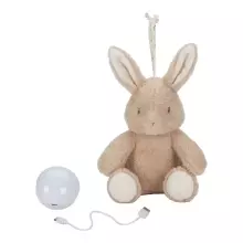Little Dutch Cuddle Bunny Light & Sound Art.8441 Natural Newborn