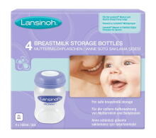 Lansinoh Breastmilk Storage Bottles Art.20417 Milk Storage Bottles 4 pcs