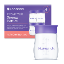 Lansinoh Breastmilk Storage Bottles Art.20417 Milk Storage Bottles 4 pcs
