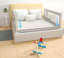 Bed safety rail, 180 cm, protective barrier for children, ECOTOYS