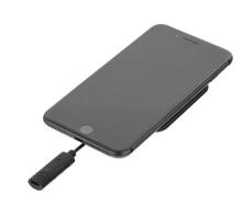 Tellur Qi Ultra-Slim Wireless Fast Charging Pad WCP03, 10W, Qi Certified, Tempered Glass Black