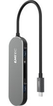 Emtec HUB 6-in-1 Type-C T650C