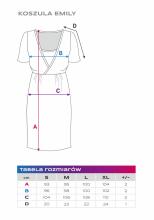 EWA 961864 LINDA Рубашка для беременных Бежевые ромашки XL