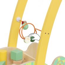 CLASSIC WORLD Wooden Push Walker Chameleon with Blocks