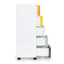 Cabinet organizer with 5 pull-out drawers