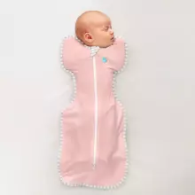 Love To Dream Swaddle Up Bambusa S Art.LTD-L1001001DPKS Dusty Pink  Cotton swaddle-sleeping bag for comfortable sleep, swaddling S size.
