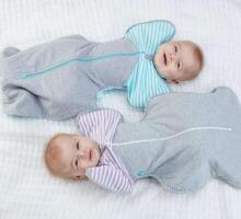 Love To Dream Swaddle Up Bambusa S Art.LTD-L1001324WHTS Rainbow  Cotton swaddle-sleeping bag for comfortable sleep, swaddling S size.