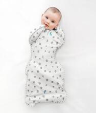 Love To Dream Swaddle Up Bambusa S Art.LTD-L1001324WHTS Rainbow  Cotton swaddle-sleeping bag for comfortable sleep, swaddling S size.
