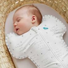 Love To Dream Swaddle Up Bambusa S Art.LTD-L1001324WHTS Rainbow  Cotton swaddle-sleeping bag for comfortable sleep, swaddling S size.