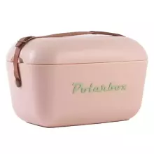 Polarbox Cool Box Retro Cooler Art.256938 Pink Camping Refrigerator 12L
