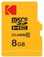 Kodak mSD 8GB Class10 Extra EKMSDM8GHC10CK