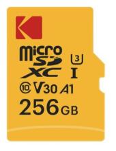 Kodak mSD 256GB UHS-I U3 Ultra EKMSDM256GXC10HPRK