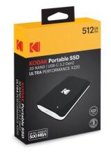 Kodak SSD 3.2Gen2 X220 512GB Portable EKSSD512GX220K