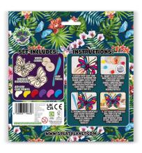 Splat Planet Creative Modeling Clay Set with Wooden Butterflies