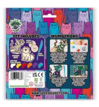 Splat Planet Creative Modeling Clay Set with Wooden Kittens