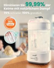 Grownsy Baby Sterilizer 4 in 1 Art.257146 GROWNSY Baby Bottle Sterilizer, Bottle Sterilizer/Bottle Dryer/Quick Dry/Baby Supplies Sterilizer 4-in-1
