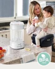 Grownsy Baby Sterilizer 4 in 1 Art.257146 GROWNSY Baby Bottle Sterilizer, Bottle Sterilizer/Bottle Dryer/Quick Dry/Baby Supplies Sterilizer 4-in-1