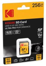 Kodak SD 256GB UHS-II U3 V60 Ultra Pro EKMSD256GUHS2V1K