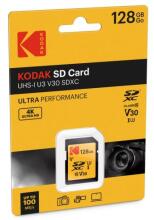 Kodak SD 128GB UHS-I U3 V30 Ultra Performance EKMSD128GXC10HPRK