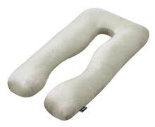 La Bebe™ Cushy Maternity Pillow Art.91919  Light Grey 155x80cm