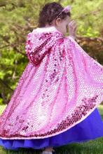 Reversible Sequins Sparkle Cape