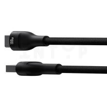 Baseus Flash 2 USB A uz USB C ātrās uzlādes kabelis 2 m 100 W Melns