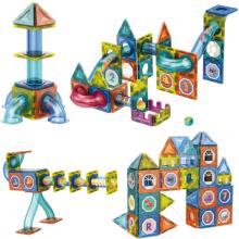 WOOPIE Magnetic Construction Blocks 3D Educational Set Marble Run 42 pcs